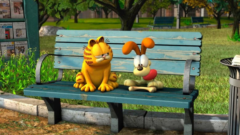 Backdrop from Garfield Gets Real