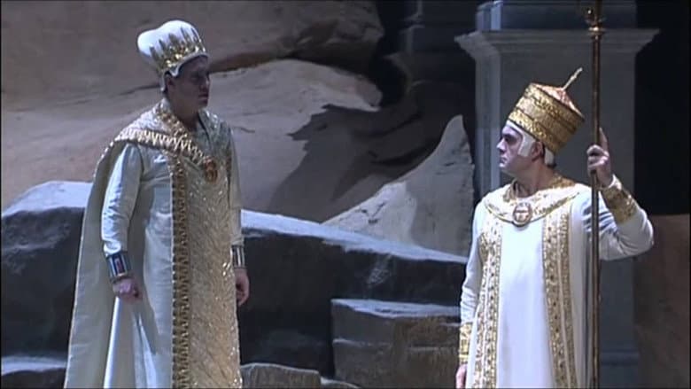 Backdrop from Rossini: Moïse et Pharaon