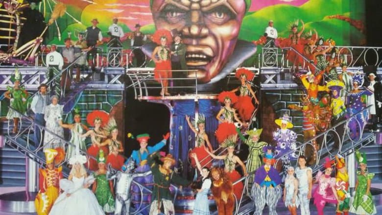 Backdrop from Creating The Wizard of Oz on Ice