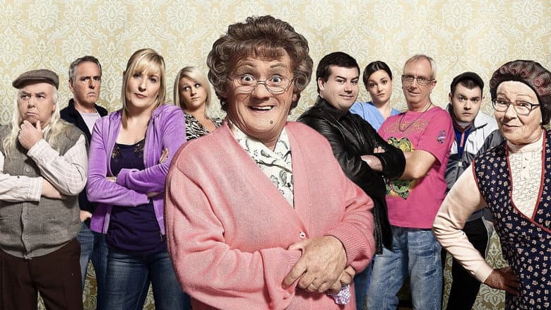 Backdrop from Mrs Brown's Boys