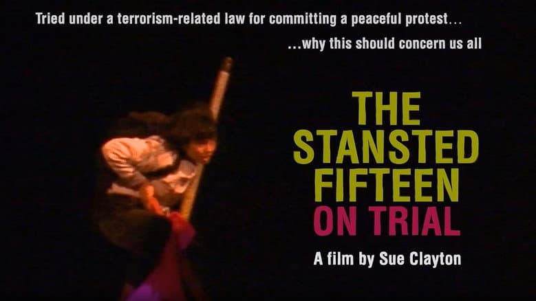 Backdrop from The Stansted 15: On Trial