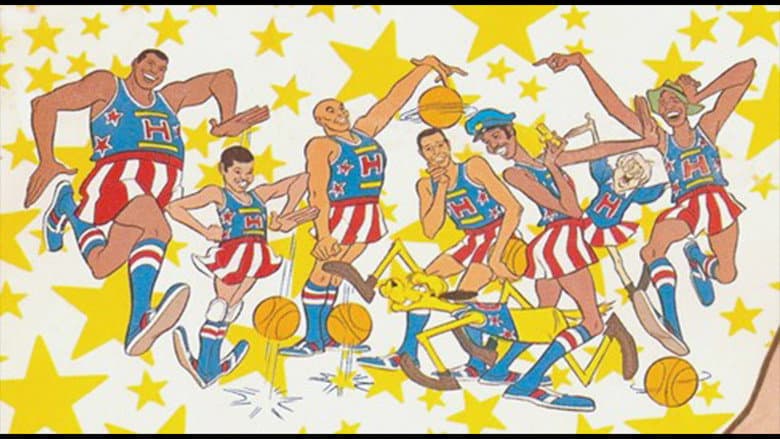 Backdrop from Harlem Globetrotters