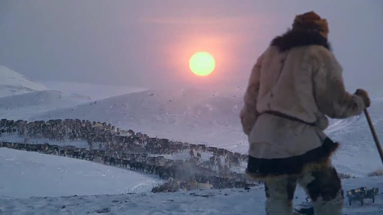 Backdrop from The Reindeer People