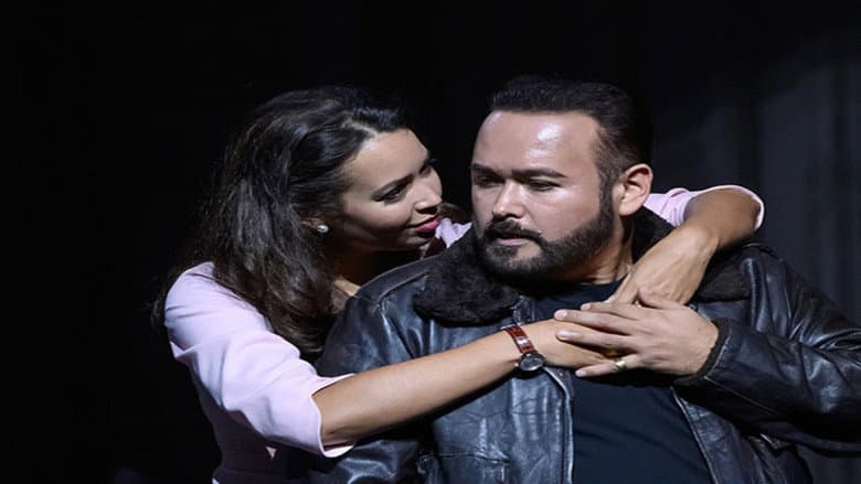 Backdrop from The Metropolitan Opera: Lucia di Lammermoor
