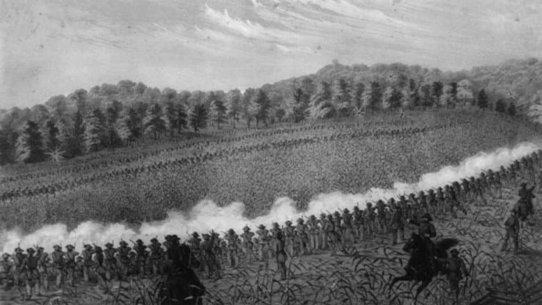 Backdrop from The Battle of Perryville