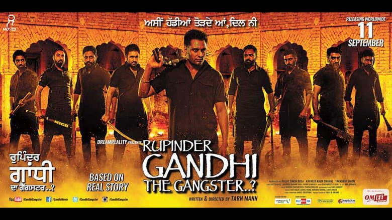 Backdrop from Rupinder Gandhi The Gangster