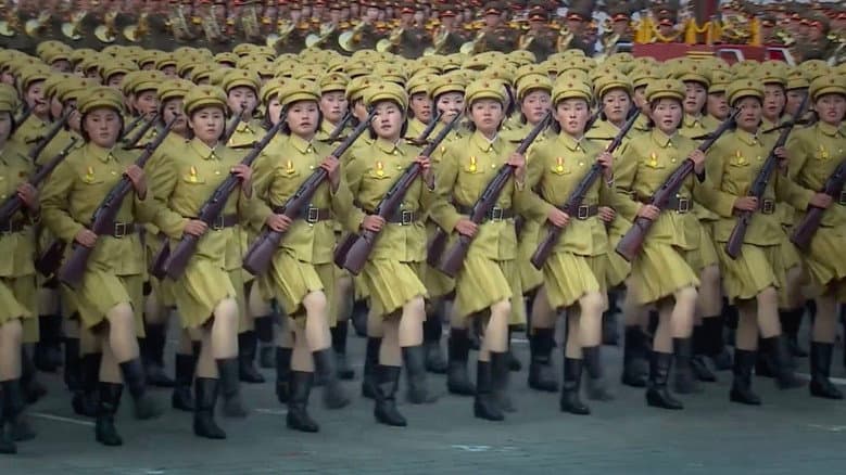 Backdrop from North Korea's Secret Slaves: Dollar Heroes