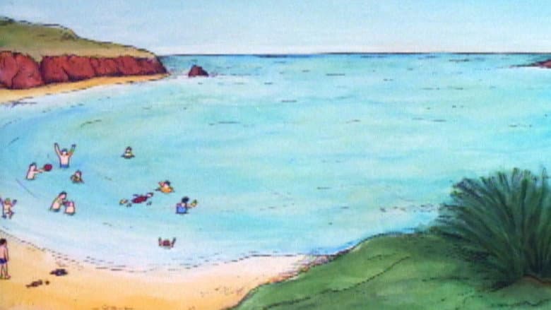 Backdrop from The Great White Man-Eating Shark