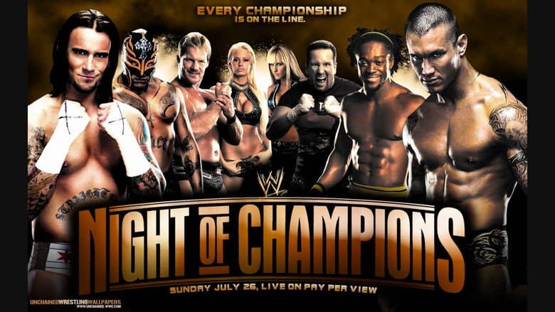 Backdrop from WWE Night of Champions 2009
