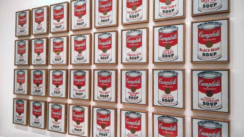 Backdrop from Soup Cans and Superstars: How Pop Art Changed the World