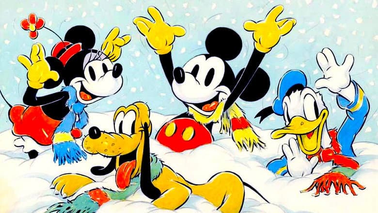 Backdrop from A Walt Disney Christmas