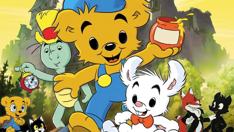 Backdrop from Bamse and the Thief City