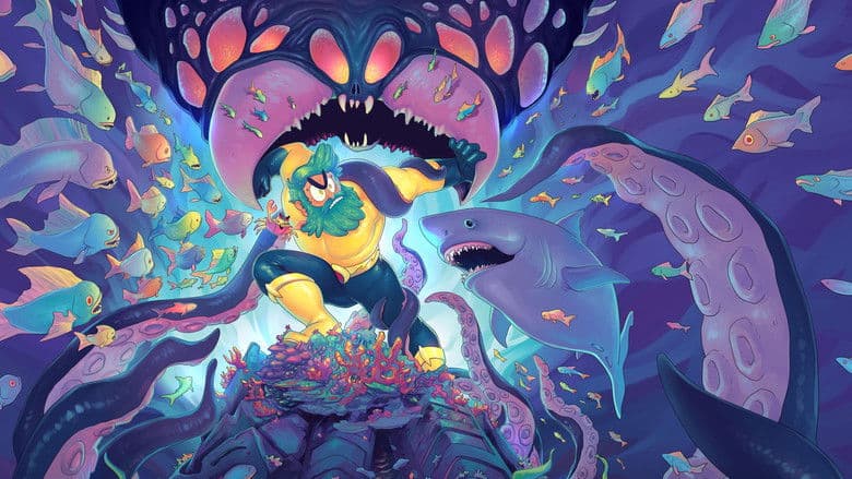 Backdrop from Aquaman: King of Atlantis