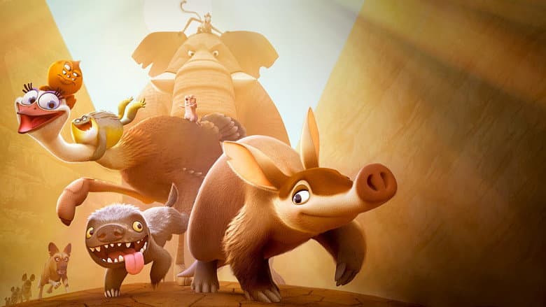 Backdrop from The Ark and the Aardvark