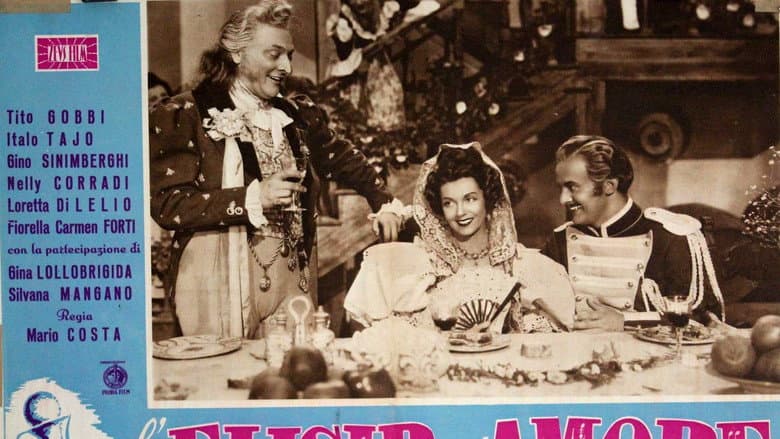 Backdrop from L'elisir d'amore