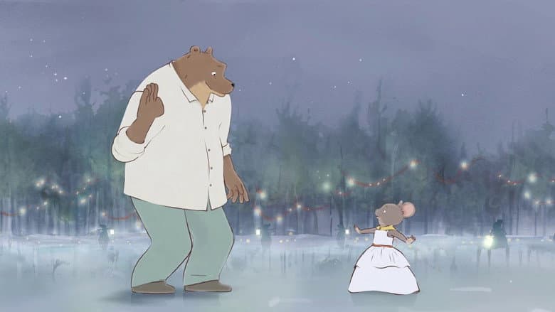 Backdrop from Ernest & Celestine's Winter