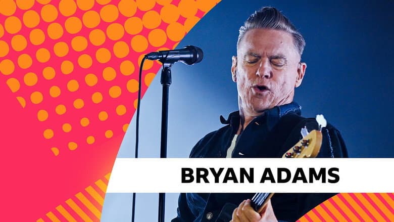Backdrop from Radio 2 in the Park 2025: Bryan Adams