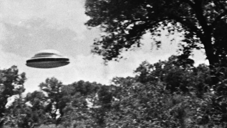 Backdrop from Unidentified Flying Objects: The True Story of Flying Saucers
