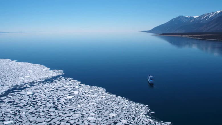 Backdrop from Baikal: The Heart of the World 3D