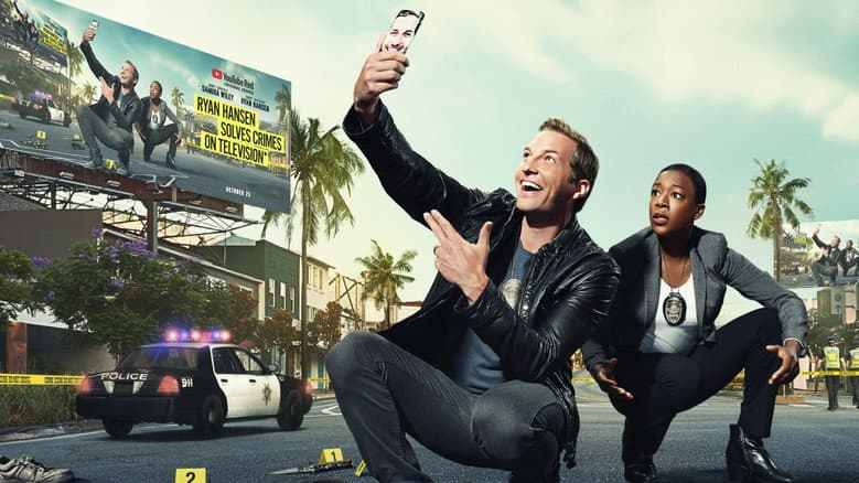 Backdrop from Ryan Hansen Solves Crimes on Television
