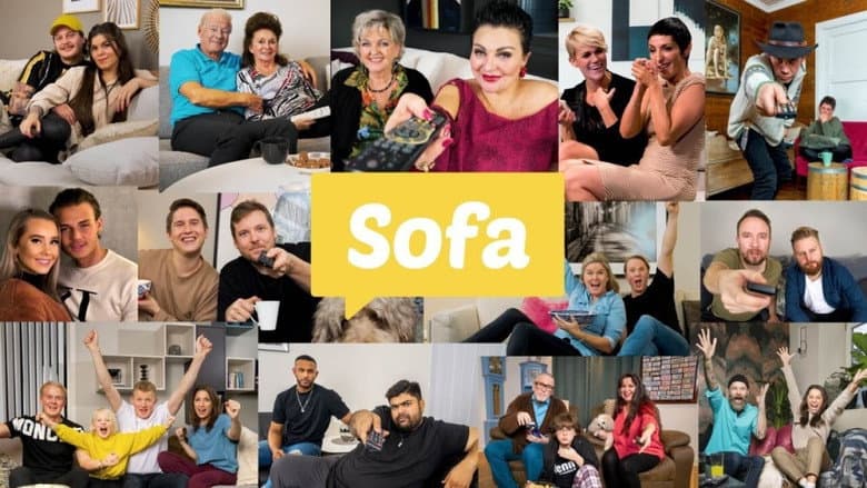Backdrop from Sofa