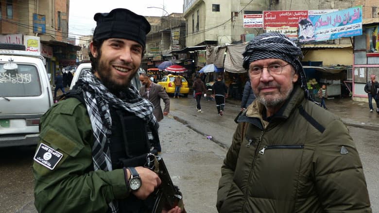 Backdrop from Inside IS: 10 Days in the Islamic State