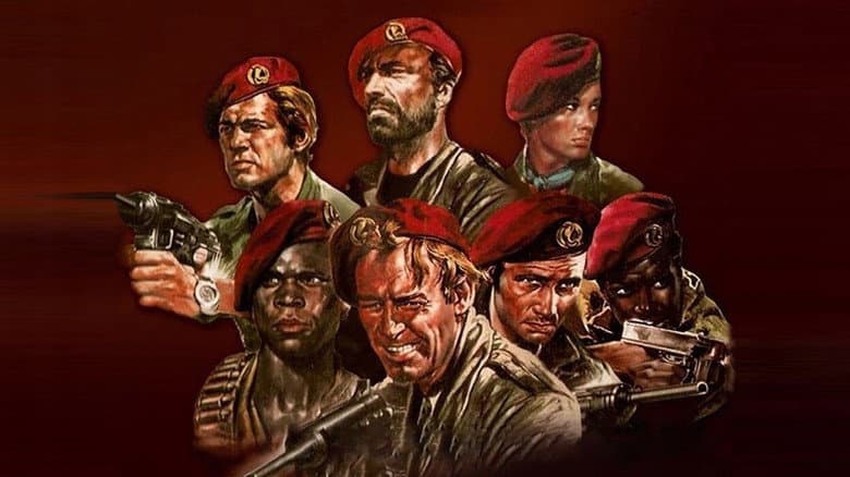 Backdrop from The Seven Red Berets