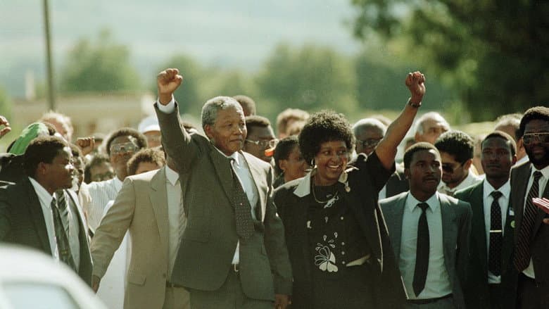 Backdrop from Free Nelson Mandela