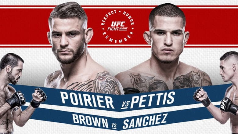 Backdrop from UFC Fight Night 120: Poirier vs. Pettis