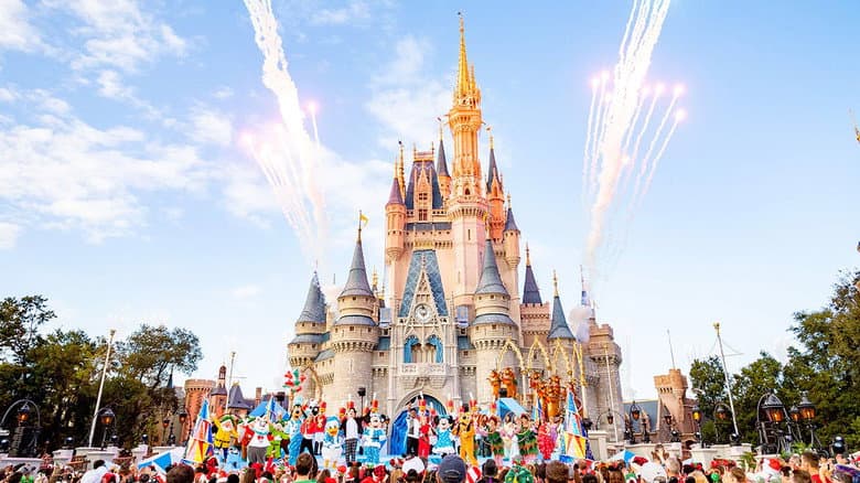 Backdrop from Disney Channel Holiday Party @ Walt Disney World