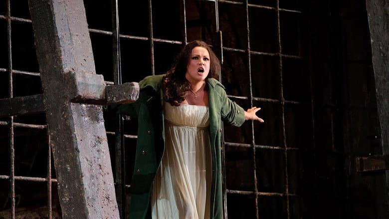 Backdrop from The Met — Il Trovatore
