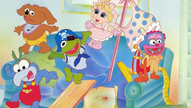 Backdrop from Muppet Babies