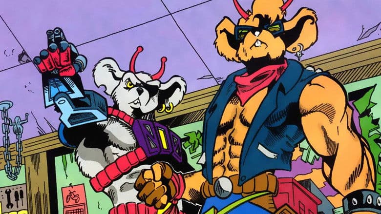 Backdrop from Biker Mice from Mars