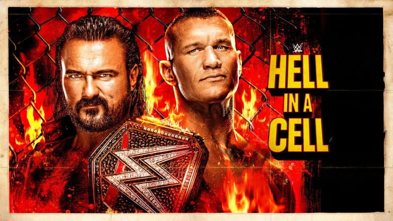 Backdrop from WWE Hell in a Cell 2020
