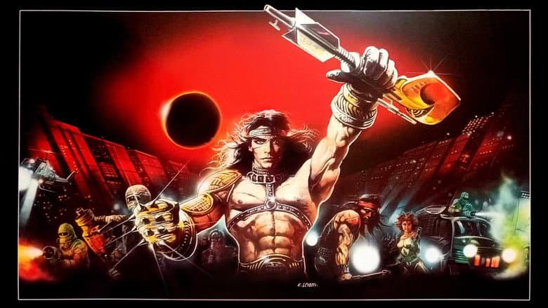 Backdrop from Escape from the Bronx