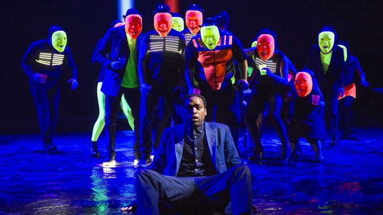 Backdrop from National Theatre Live: Everyman