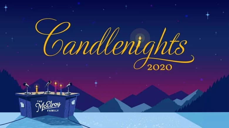 Backdrop from The Candlenights 2020 Special