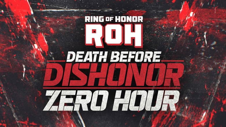 Backdrop from ROH Death Before Dishonor 2023: Zero Hour