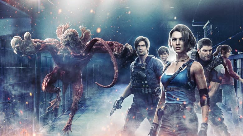 Backdrop from Resident Evil: Death Island