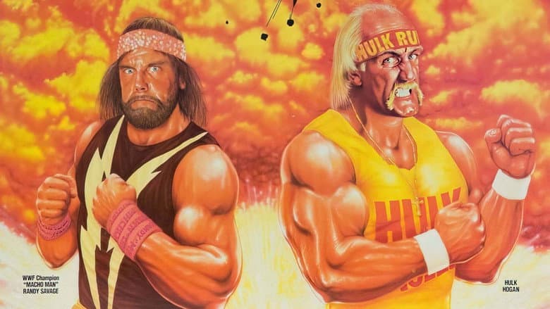 Backdrop from WWE WrestleMania V