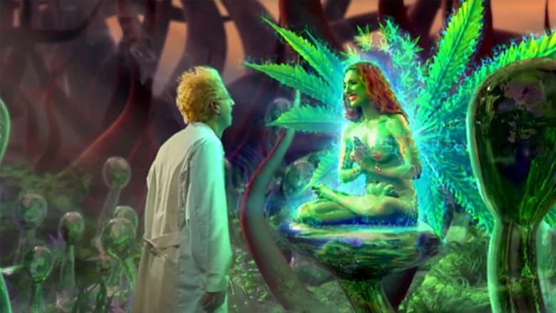 Backdrop from The Green Goddess