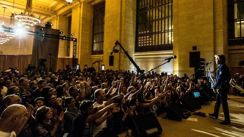 Backdrop from Paul McCartney: Live at Grand Central Station