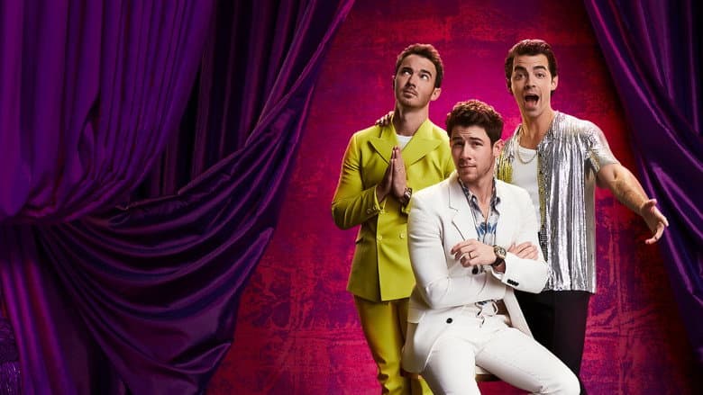 Backdrop from Jonas Brothers Family Roast