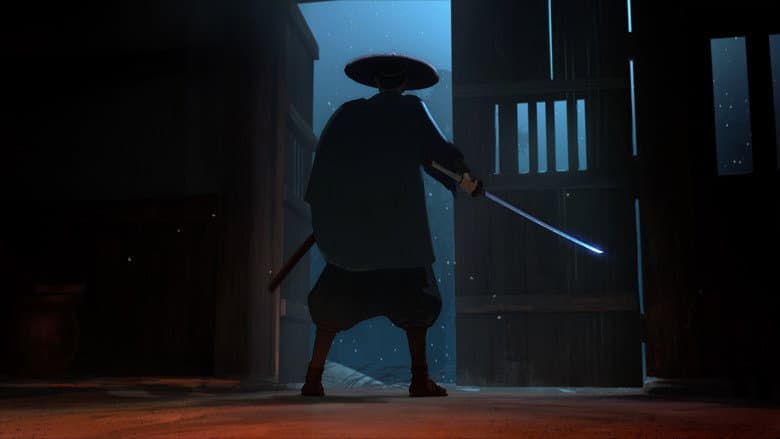 Backdrop from Blue Eye Samurai