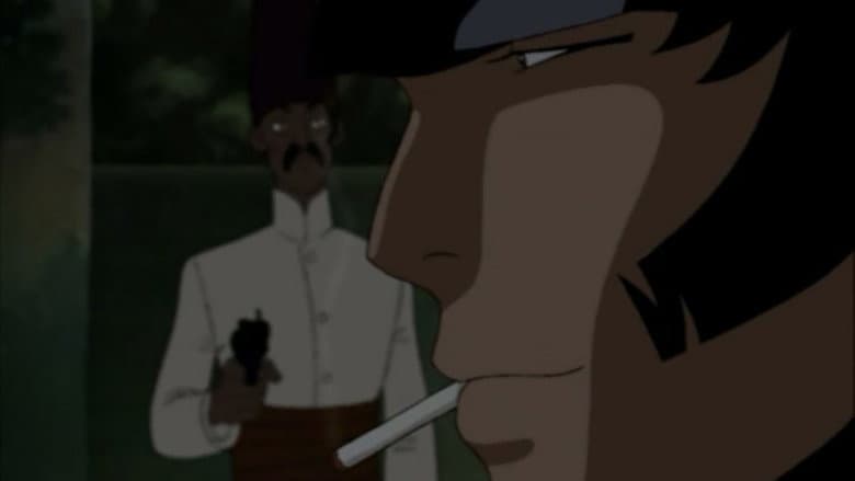 Backdrop from Corto Maltese: The Guilded House of Samarkand