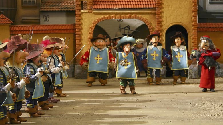 Backdrop from The Three Musketeers