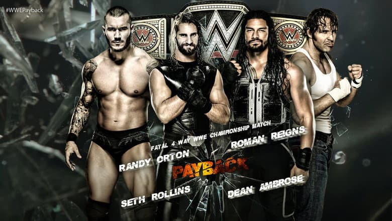 Backdrop from WWE Payback 2015