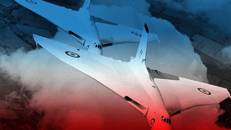 Backdrop from V-Force: Battle For The Skies - Vulcan, Valiant, Victor