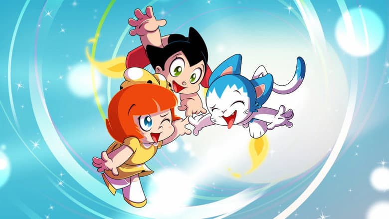 Backdrop from Go Astro Boy Go!