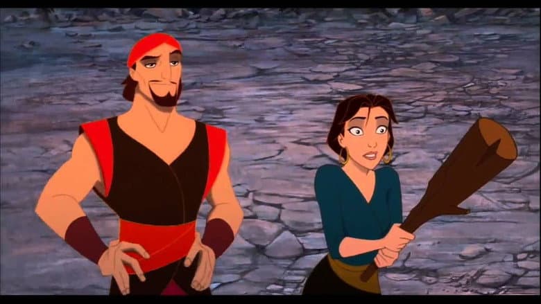 Backdrop from Sinbad and the Cyclops Island